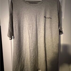 Champion Heather Gray Men's Short Sleeve Tee